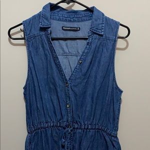 Abercrombie denim shirt dress
